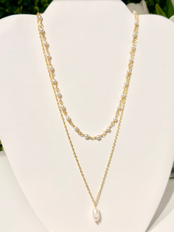 Elisa Pearl Necklace