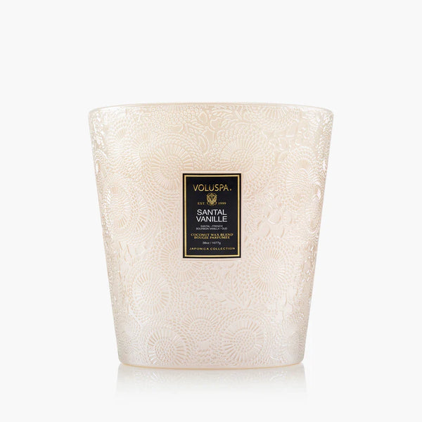 Santal Vanille 3 Wick Hearth Candle