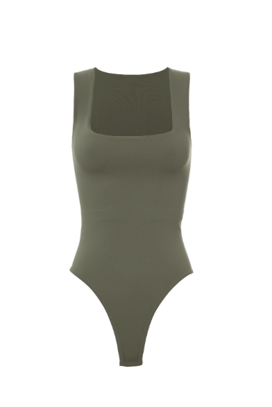 Essential Square Tank Bodysuit
