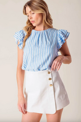 Annie Button Down Skorts