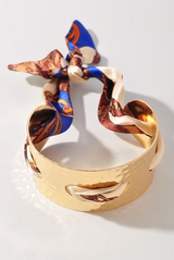 Silk Ribbon Cuff Bracelet