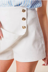 Annie Button Down Skorts