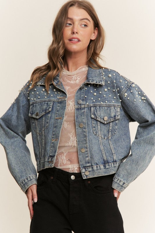 Pearl Denim Jacket