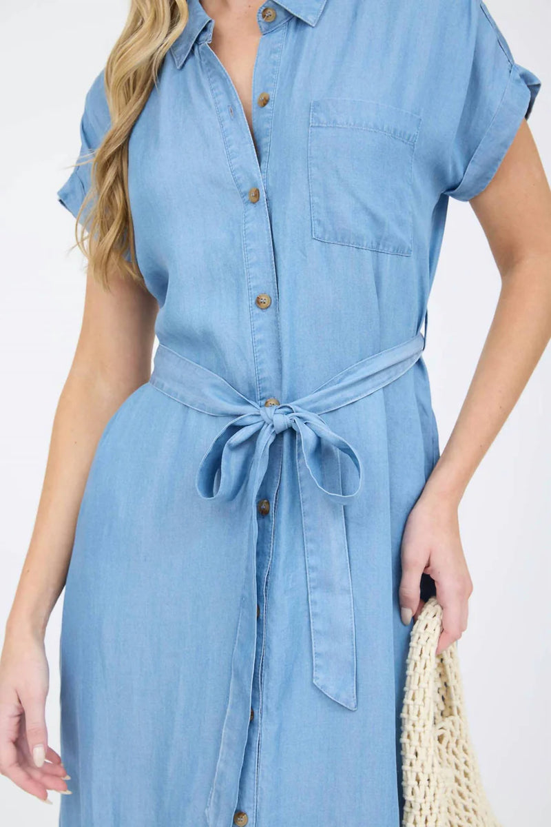 Penelope Midi Shirt Dress