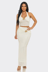 Nellie Maxi Skirt Set