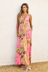 Luna Front Knot Maxi Dress