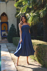Karol Denim Midi Dress