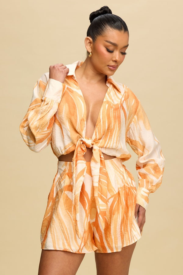 Isla Tropical Short Set