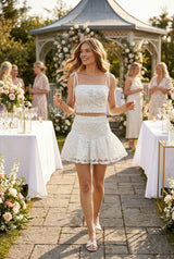 Kathryn Skirt Lace Set