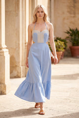 Riviera Breeze Maxi Dress