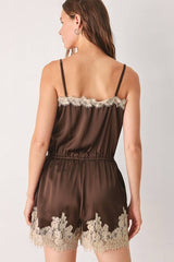 Maisy Solid Woven Romper