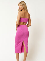 Salice Tube Cut-Out Maxi Dress