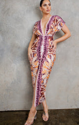 Jill V-Neck Maxi Dress
