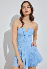 Belle Strapless Romper