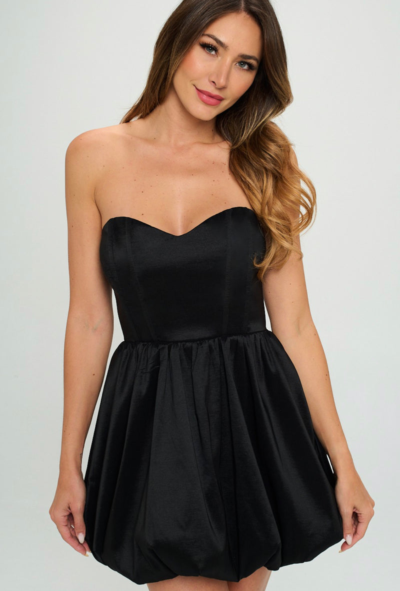 chanel black mini dress small