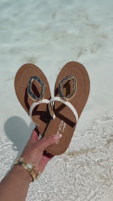 Gold Ring Sandals