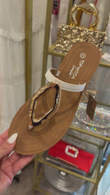 Gold Ring Sandals