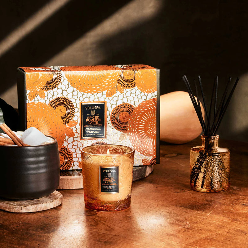 Spiced Pumpkin Demi Candle & Diffuser Duo