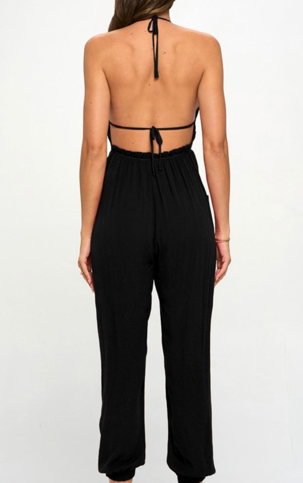 Kiki Halter Jumpsuit