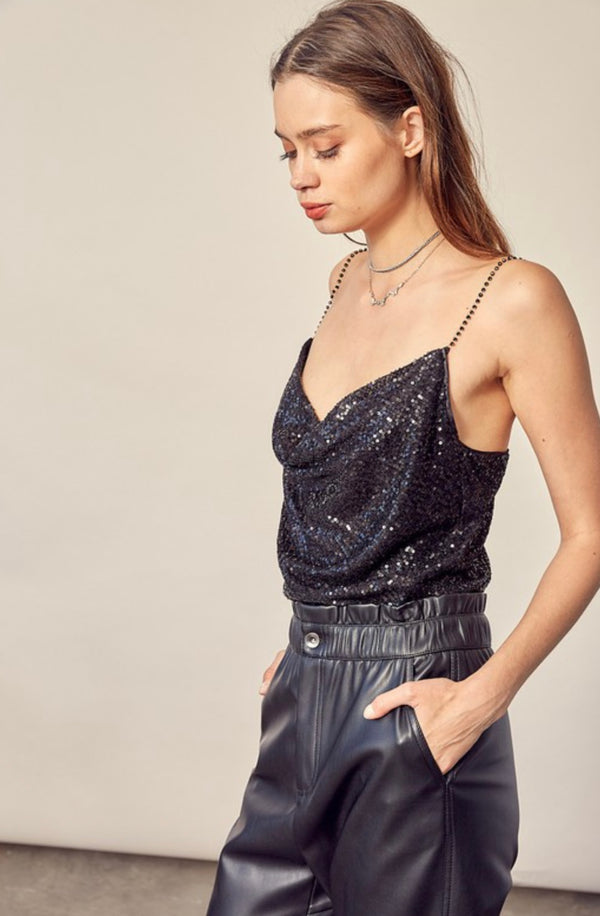 Lily Sequin Bodysuit