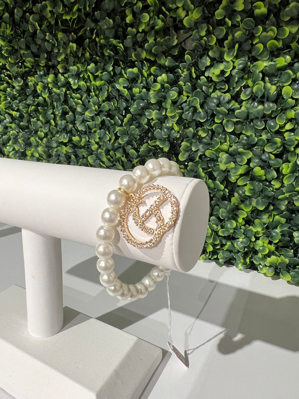 GG pearl bracelet