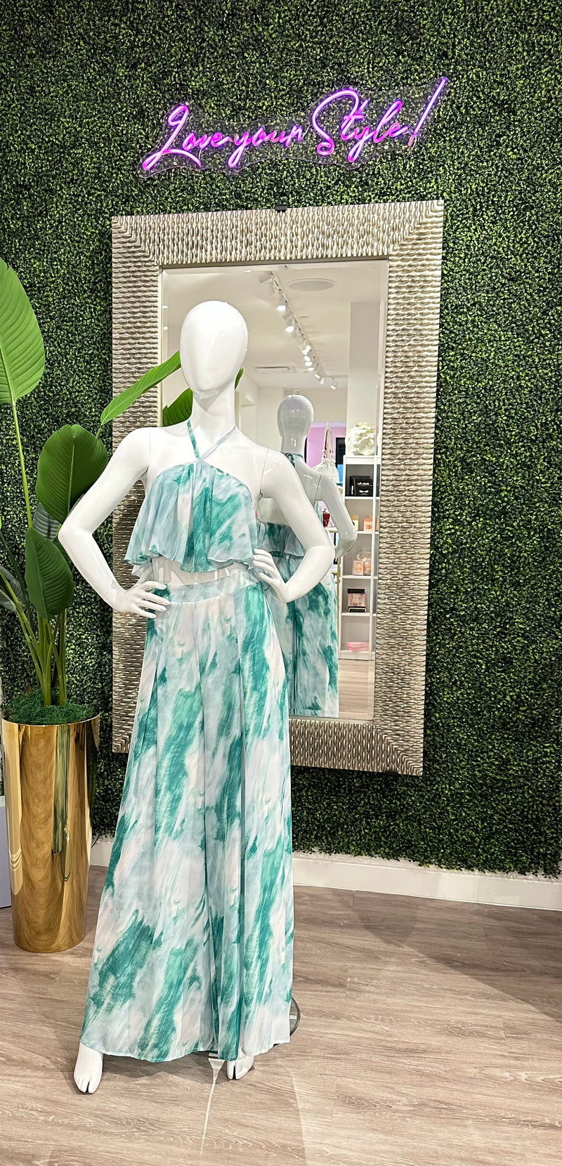 Palm Beach Pant Set