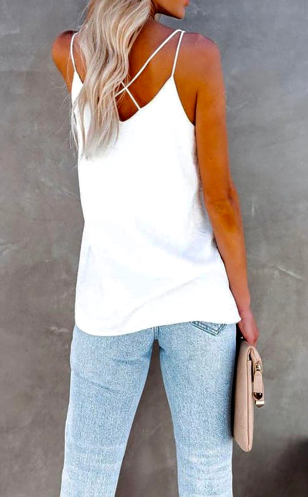 Taylor Embellished Strappy Tank