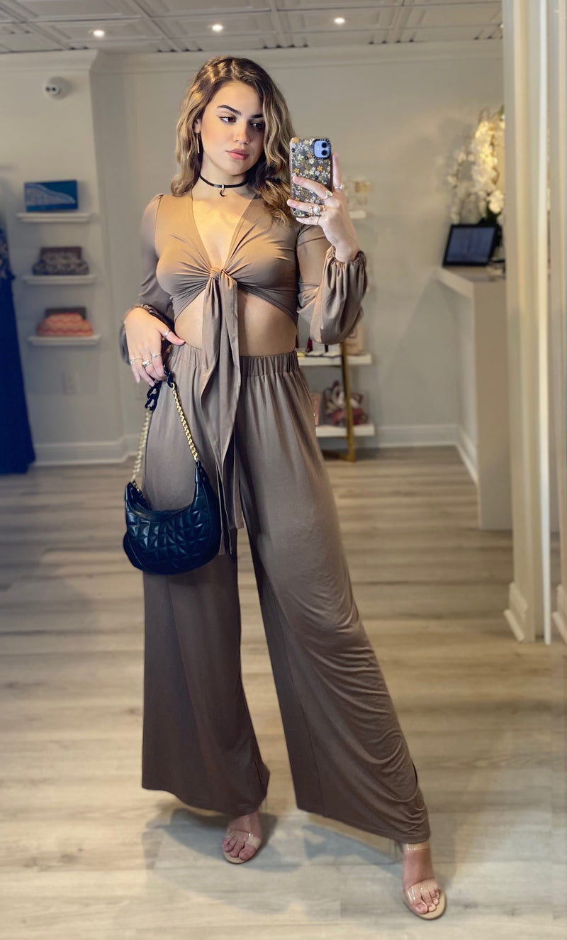 Vinnie Long Sleeve Pant Set
