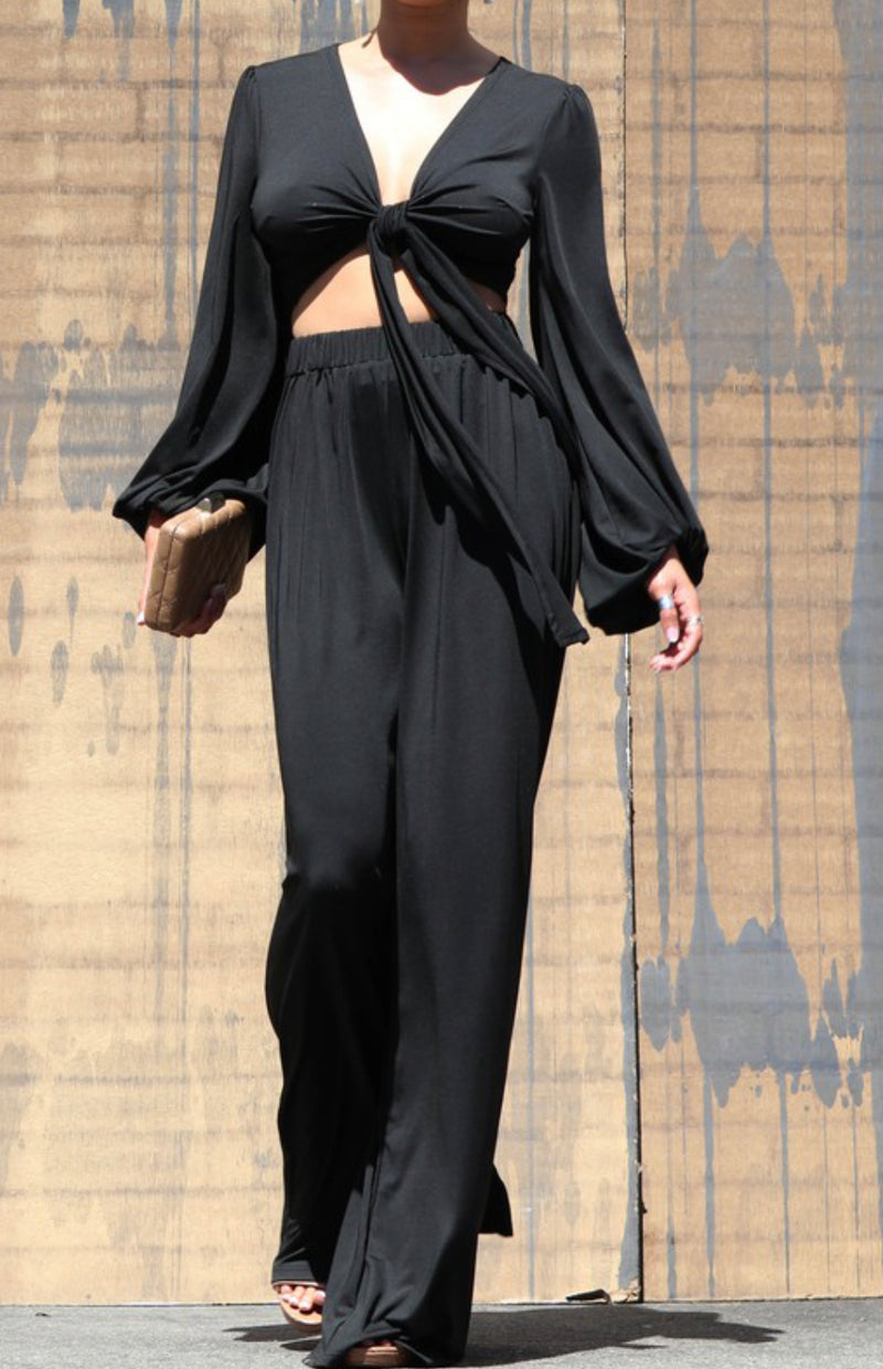 Vinnie Long Sleeve Pant Set
