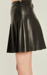 Shania Leather Skirt